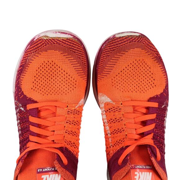 Nike Shoes Womens 8.5 Athletic Trainer Free Flyknit 4.0 Active Run Walk Sneaker - Picture 8 of 12